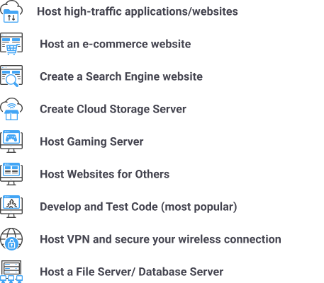 common uses of VPS Hosting